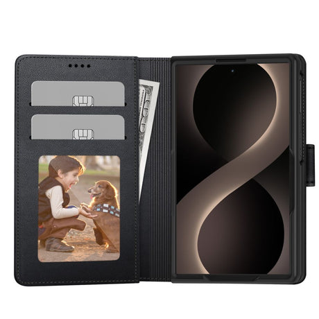 Tech-Protect Samsung Galaxy Z Fold 8 Kotelo Wallet Musta