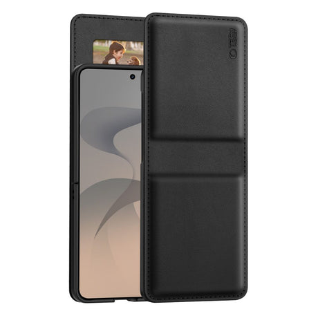 Tech-Protect Samsung Galaxy Z Flip 8 Kotelo Wallet Musta