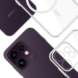 3mk Oppo Reno16 F Kuori Armor MagCase Kirkas
