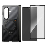 Supcase Samsung Galaxy Z Fold 8 Ultra Kuori Aero MagSafe Hiilikuitu Musta