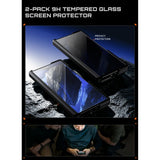 Supcase Samsung Galaxy Z Fold 8 Ultra Kuori Aero MagSafe Hiilikuitu Musta