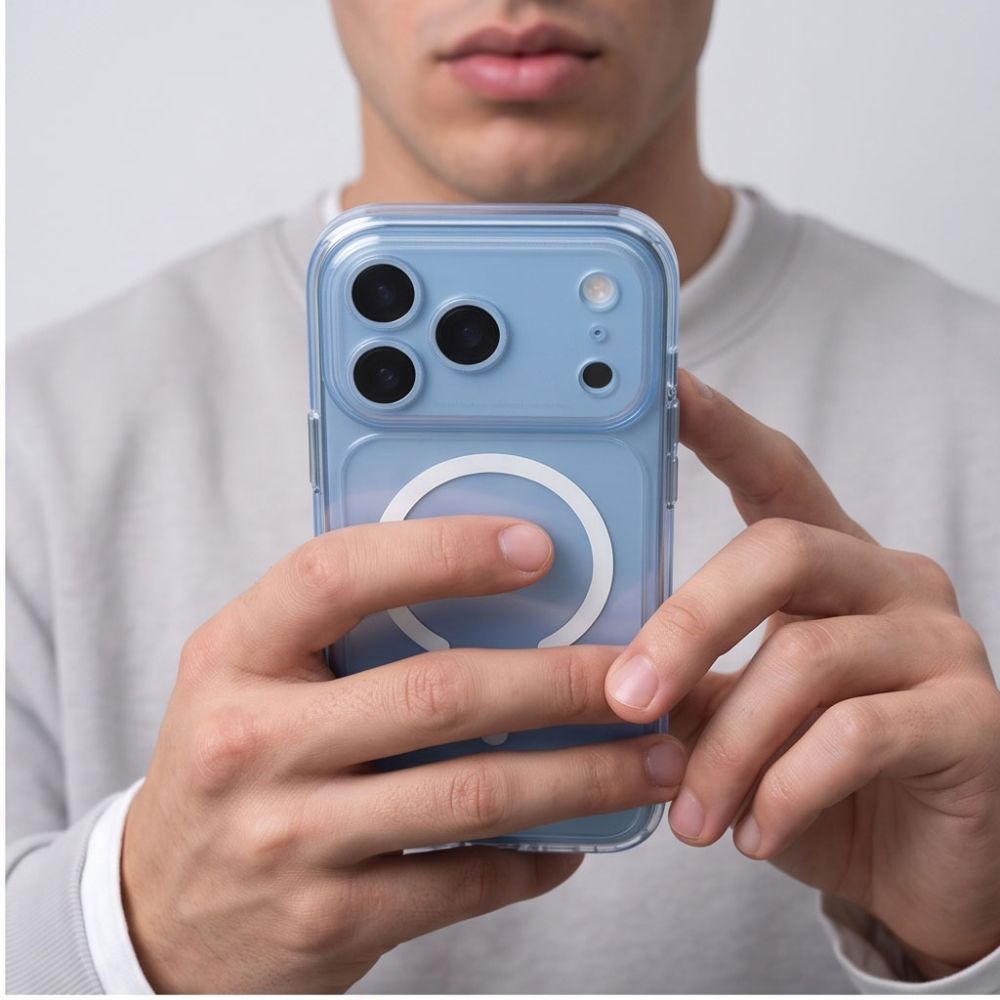 Tech-Protect iPhone 17 Pro/iPhone 18 Pro Kuori MagPeak MagSafe Kirkas