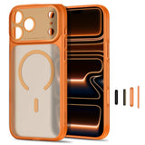 Tech-Protect iPhone 17 Pro Max/iPhone 18 Pro Max Kuori MagPrime MagSafe Mattapintainen Oranssi