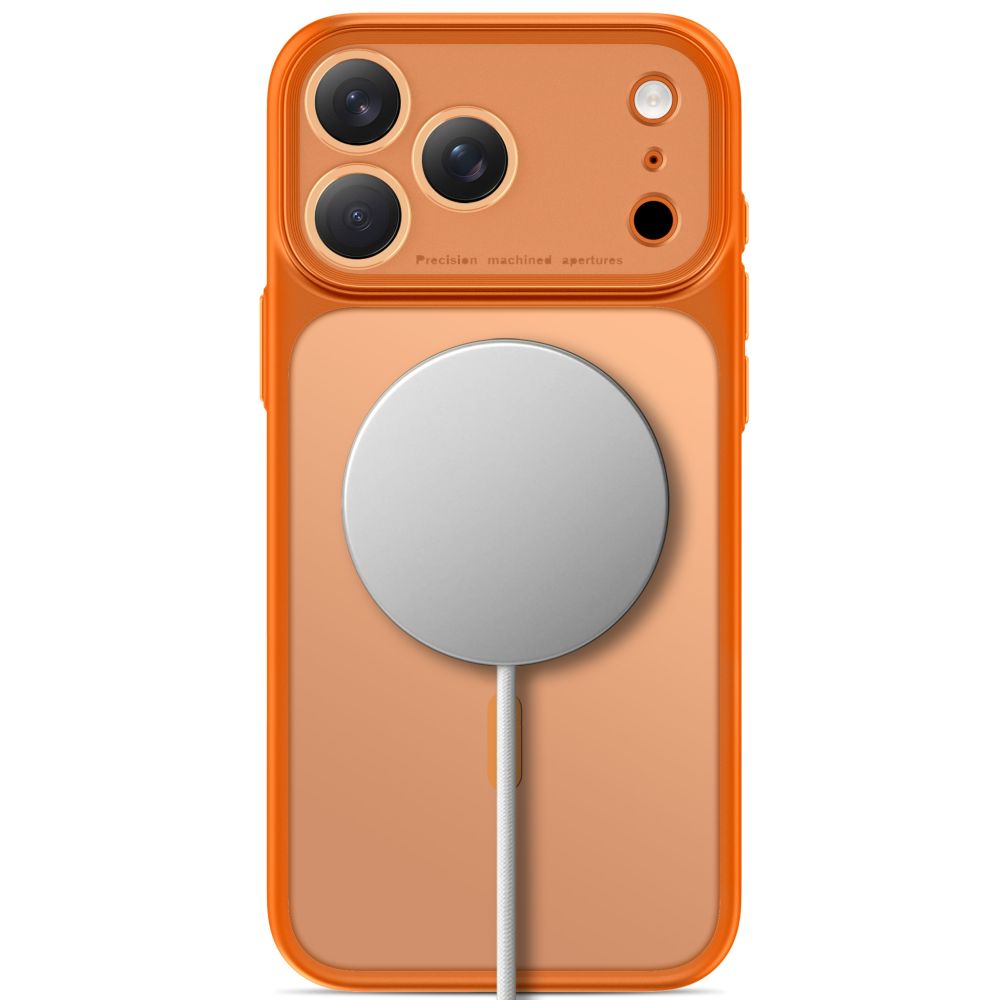 Tech-Protect iPhone 17 Pro Max/iPhone 18 Pro Max Kuori MagPrime MagSafe Mattapintainen Oranssi