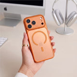 Tech-Protect iPhone 17 Pro Max/iPhone 18 Pro Max Kuori MagPrime MagSafe Mattapintainen Oranssi