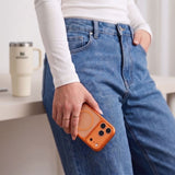 Tech-Protect iPhone 17 Pro Max/iPhone 18 Pro Max Kuori MagPrime MagSafe Mattapintainen Oranssi