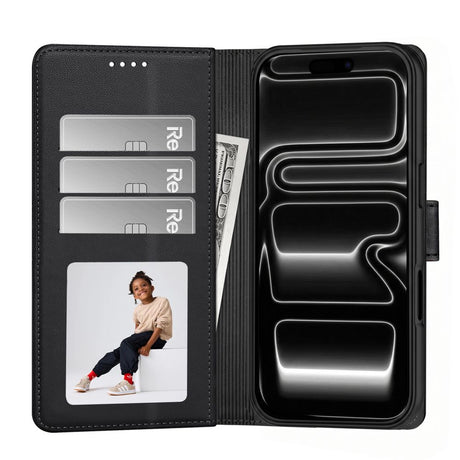 Tech-Protect iPhone 17 Pro Max/iPhone 18 Pro Max Kotelo Wallet MagSafe Musta