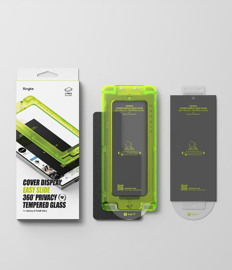 Ringke Samsung Galaxy Z Fold 8 Ultra Näytönsuoja Easy Slide Privacy 2-pack