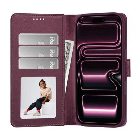 Tech-Protect iPhone 17 Pro/iPhone 18 Pro Kotelo Wallet MagSafe Punainen