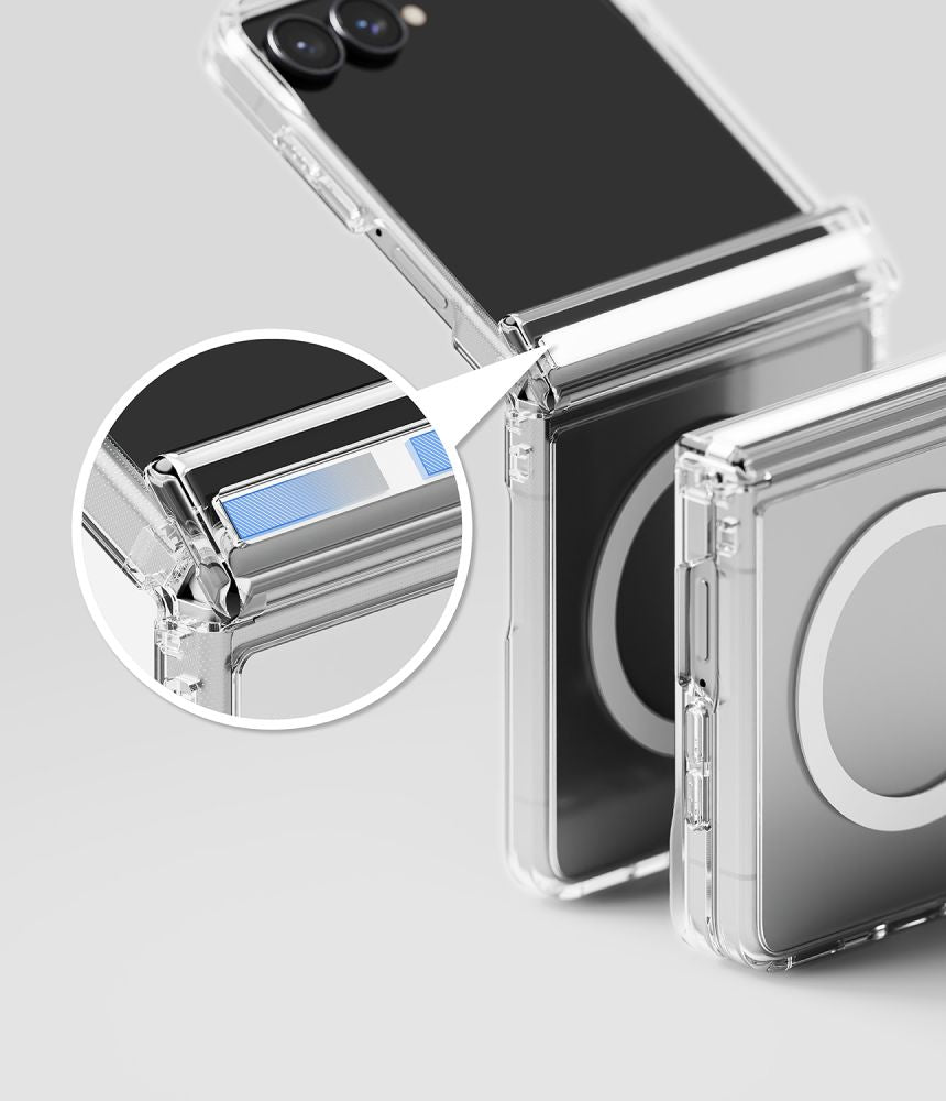 Ringke Samsung Galaxy Z Flip 8 Kuori Fusion Magnetic Kirkas