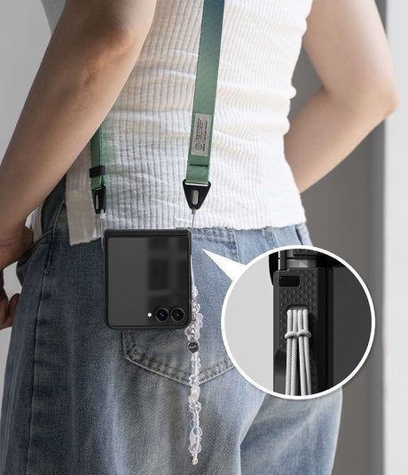 Ringke Samsung Galaxy Z Flip 8 Kuori Onyx Musta