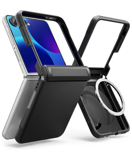 Ringke Samsung Galaxy Z Flip 8 Kuori Onyx MagSafe Musta