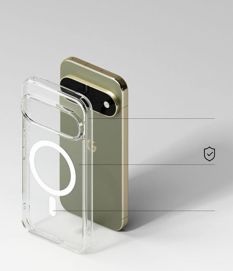 Ringke Google Pixel 11 Pro XL Kuori Fusion Magnetic Kirkas