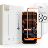 Tech-Protect iPhone 18 Pro Näytönsuoja & Kameran linssinsuojus Easy Set+ 2-pack
