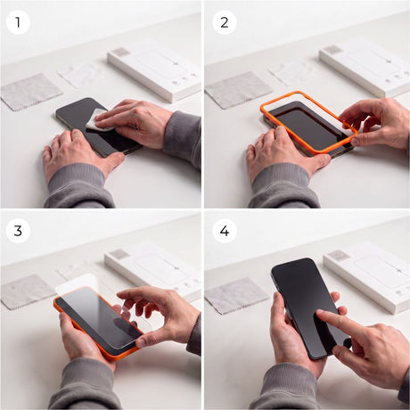 Tech-Protect iPhone 18 Pro Näytönsuoja & Kameran linssinsuojus Easy Set+ 2-pack
