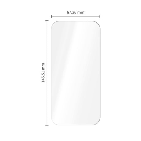 Tech-Protect iPhone 18 Pro Näytönsuoja & Kameran linssinsuojus Easy Set+ 2-pack