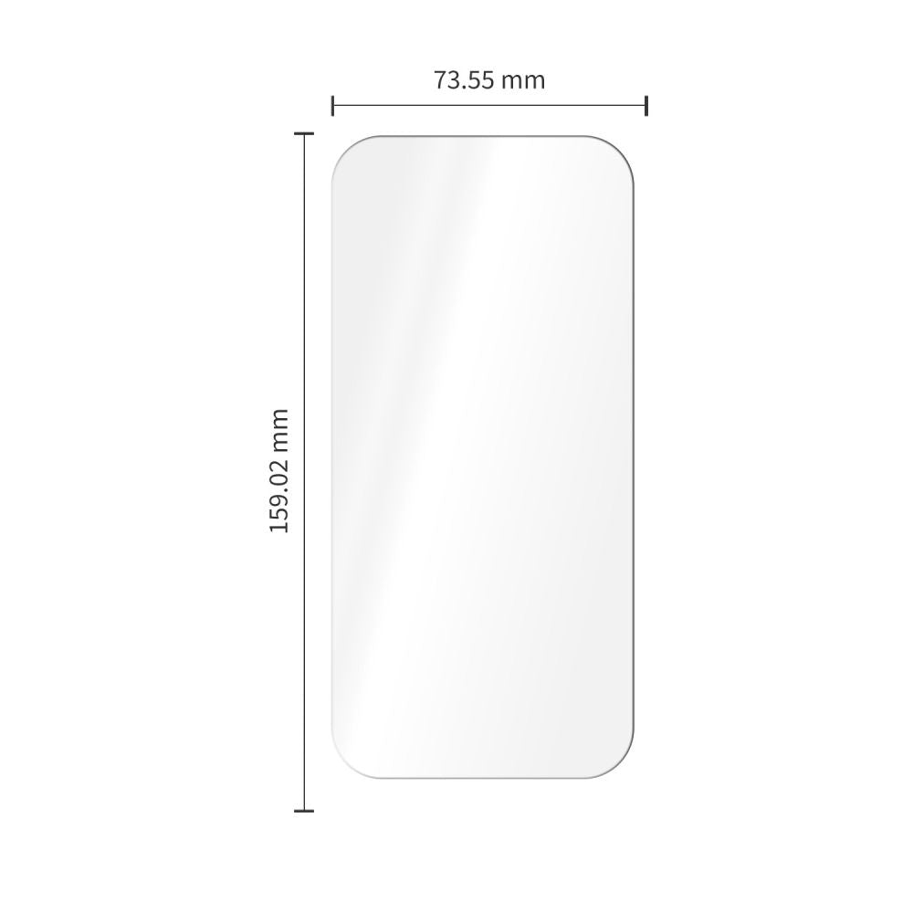 Tech-Protect iPhone 18 Pro Max Näytönsuoja & Kameran linssinsuojus Easy Set+ 2-pack