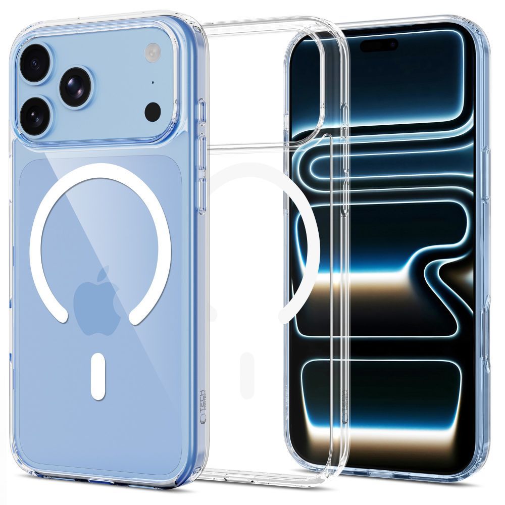 Tech-Protect iPhone 17 Pro Max/iPhone 18 Pro Max Kuori FlexAir Hybrid MagSafe & Näytönsuoja 2-pack