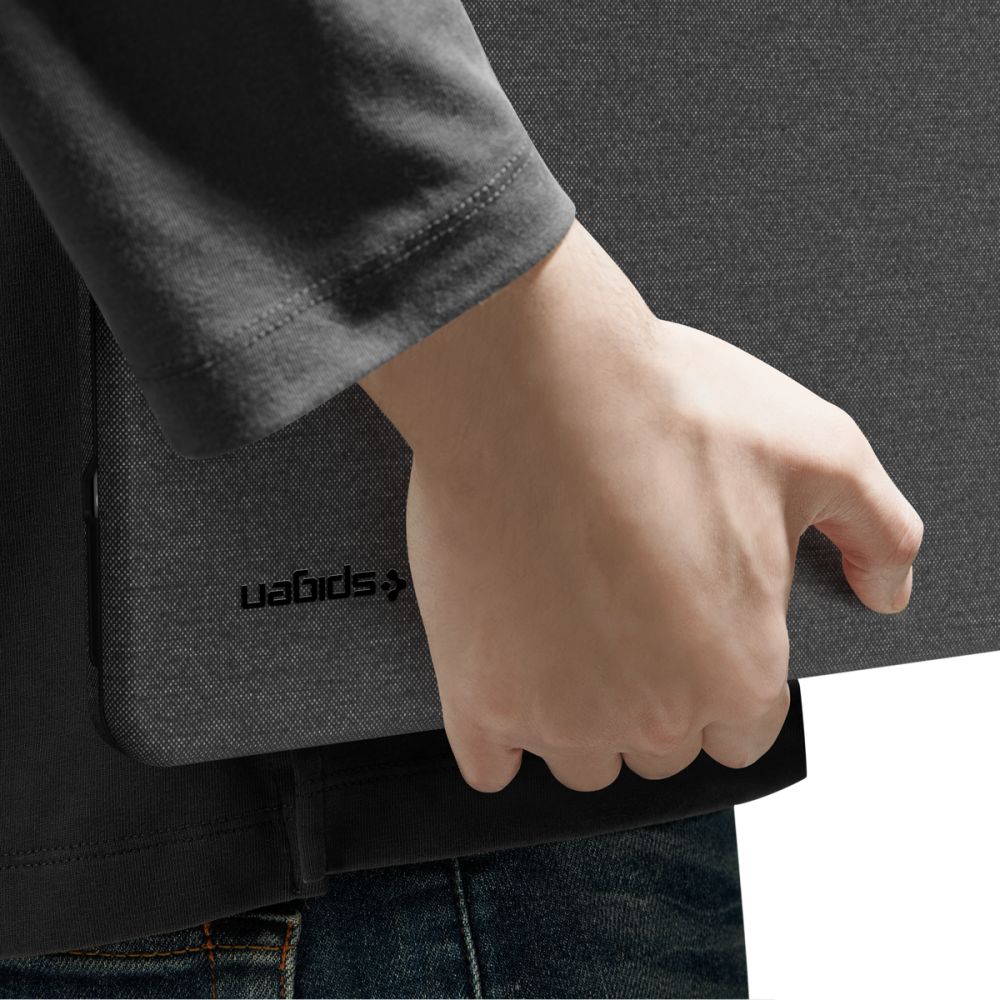 Spigen MacBook Neo 13 Kuori Urban Fit Musta