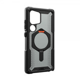 Urban Armor Gear (UAG) Samsung Galaxy S24 Ultra -suojakuori Plasma XTE MagSafe musta/oranssi