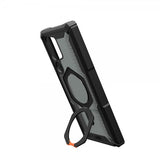 Urban Armor Gear (UAG) Samsung Galaxy S24 Ultra -suojakuori Plasma XTE MagSafe musta/oranssi