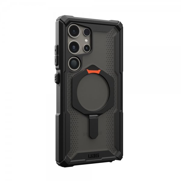 Urban Armor Gear (UAG) Samsung Galaxy S24 Ultra -suojakuori Plasma XTE MagSafe musta/oranssi