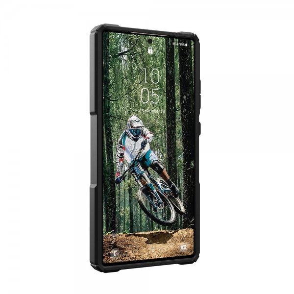 Urban Armor Gear (UAG) Samsung Galaxy S24 Ultra -suojakuori Plasma XTE MagSafe musta/oranssi