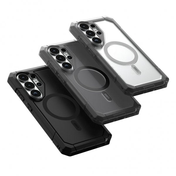 Urban Armor Gear (UAG) Samsung Galaxy S26 Ultra -suojakuori Trooper MagSafe Clear/Ash