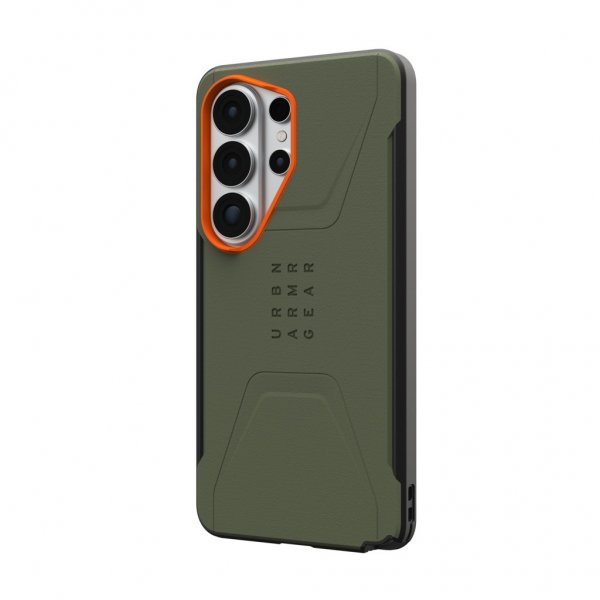 Urban Armor Gear (UAG) Samsung Galaxy S26 Ultra Kuoret Civilian MagSafe Olive/Orange