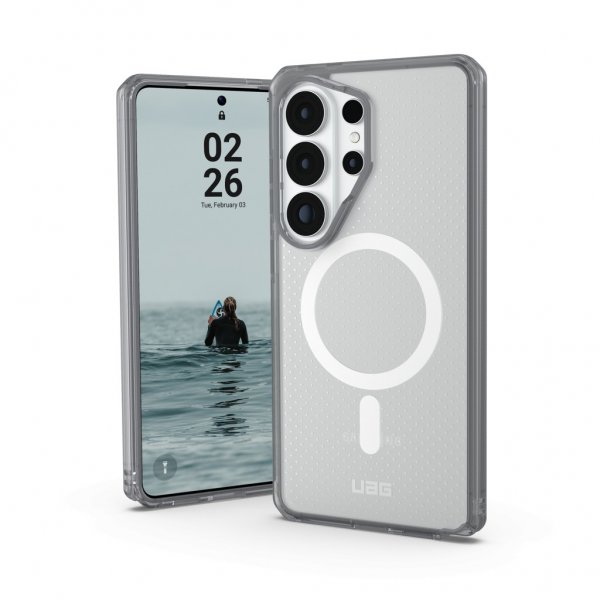 Urban Armor Gear (UAG) Samsung Galaxy S26 Ultra Kuori Dot MagSafe True Clear Ice/Ash