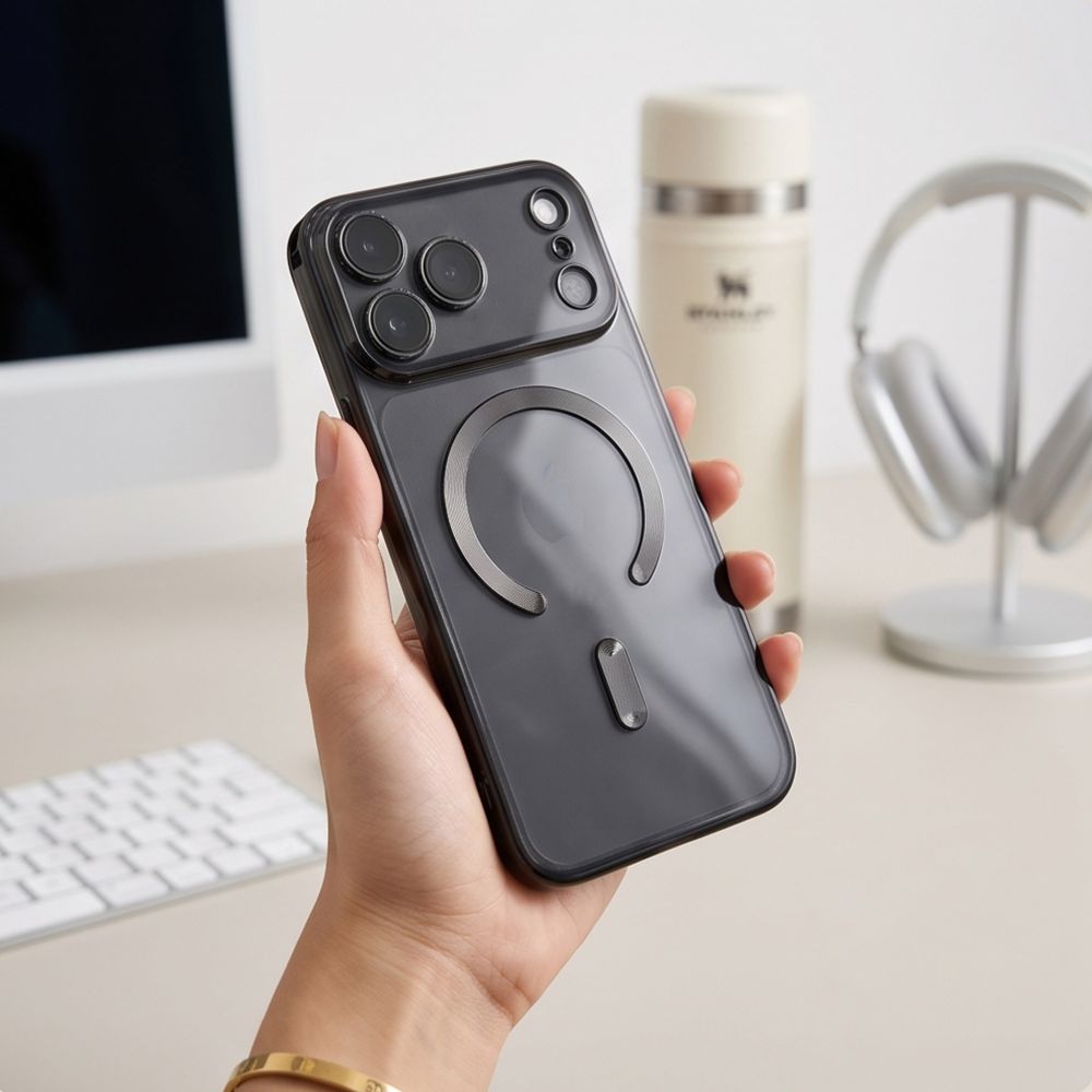 Tech-Protect iPhone 17 Pro/iPhone 18 Pro Kuori MagFlex MagSafe Musta