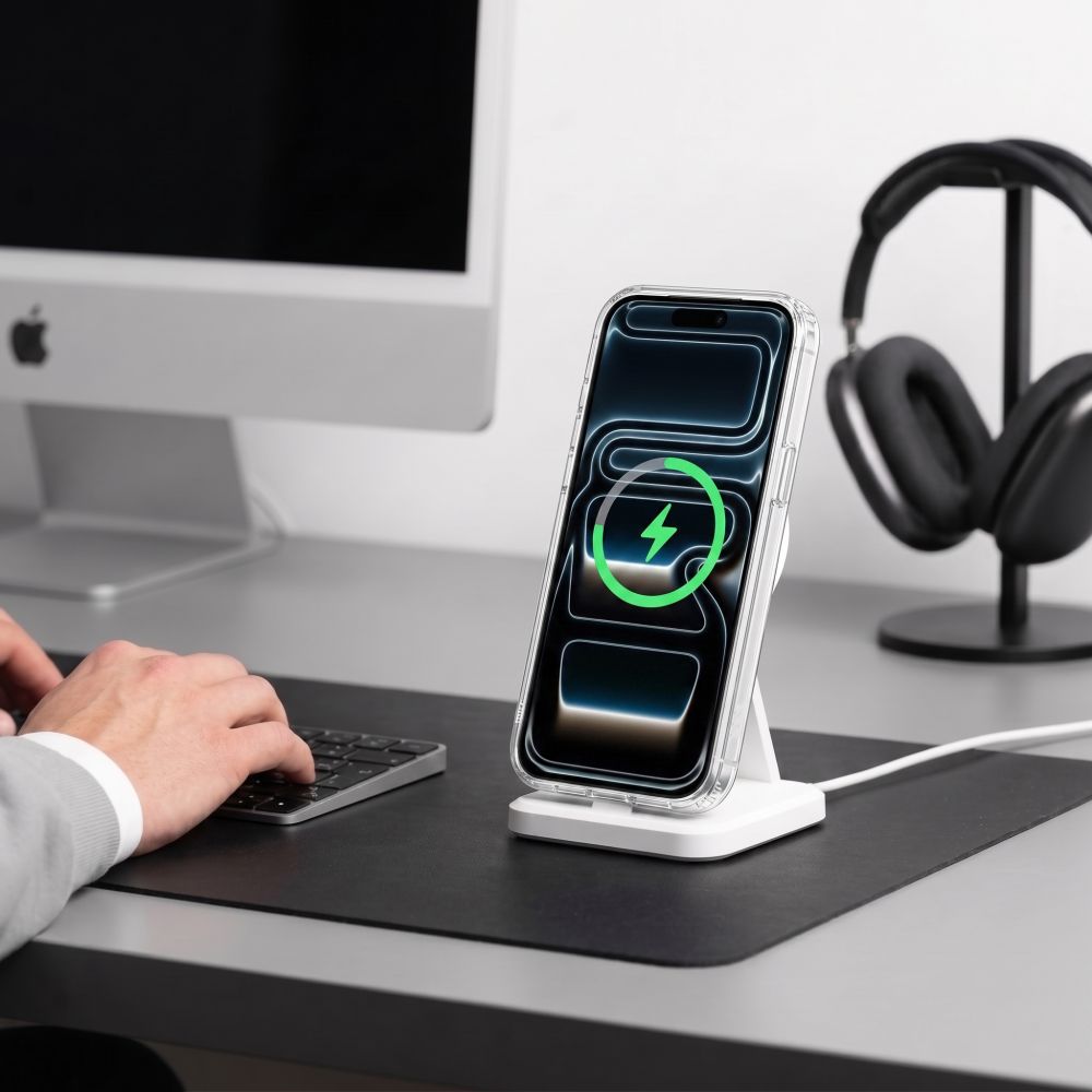 Tech-Protect iPhone 17 Pro/iPhone 18 Pro Kuori MagStand MagSafe Kirkas