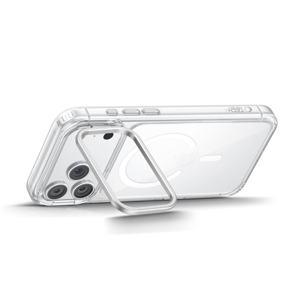 Tech-Protect iPhone 17 Pro/iPhone 18 Pro Kuori MagStand MagSafe Kirkas