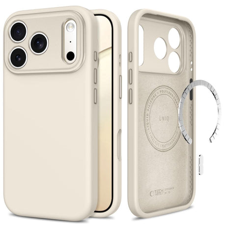Tech-Protect iPhone 17 Pro/iPhone 18 Pro Kuori Uniq MagSafe Beige