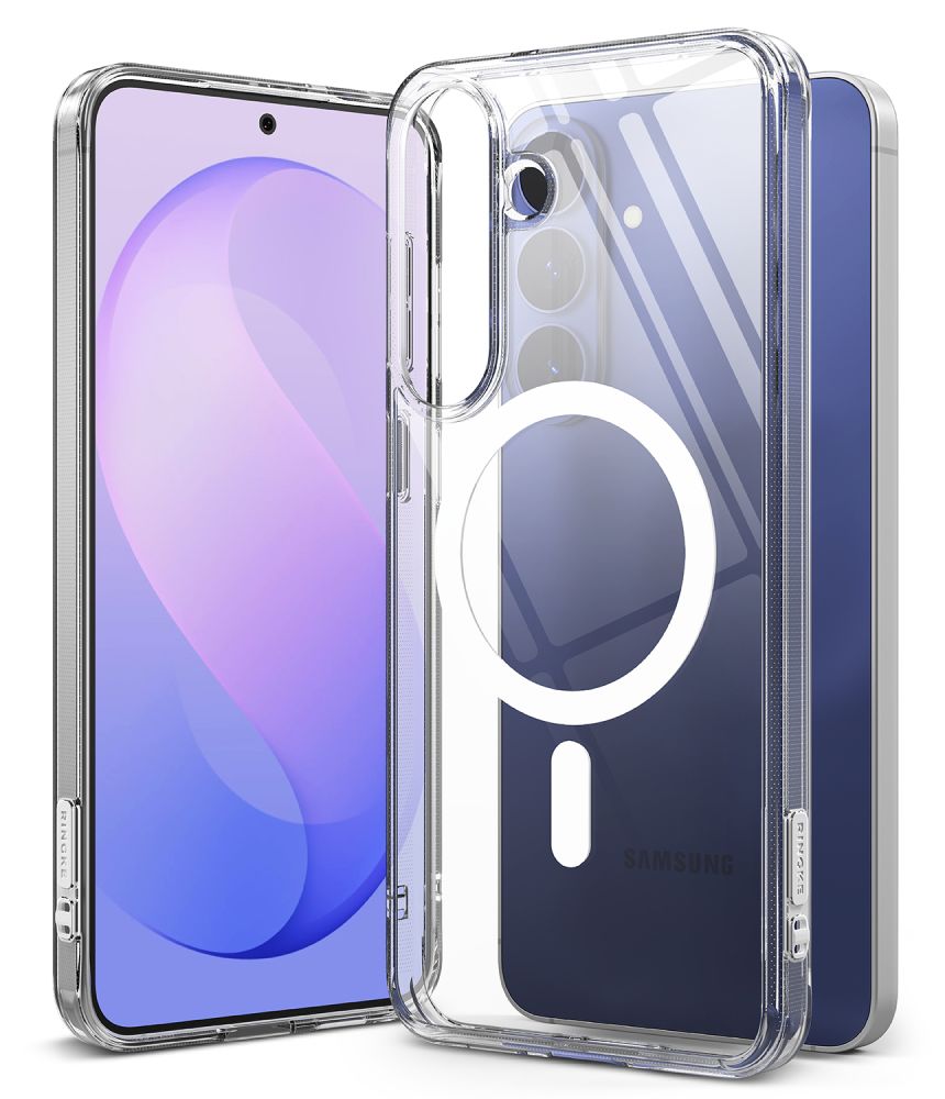 Ringke Samsung Galaxy S26 FE Kuori Fusion Magnetic Kirkas