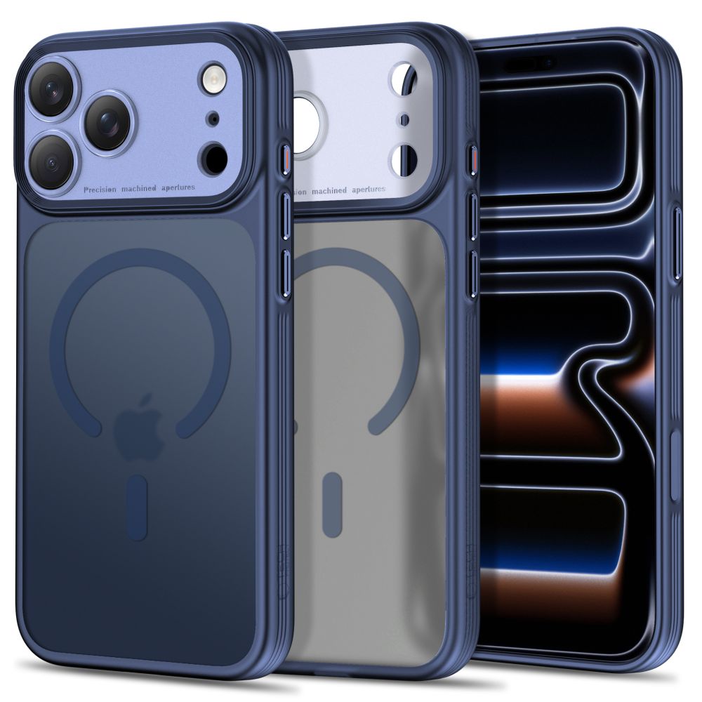 Tech-Protect iPhone 17 Pro/iPhone 18 Pro Kuori MagPrime MagSafe Mattapintainen Sininen