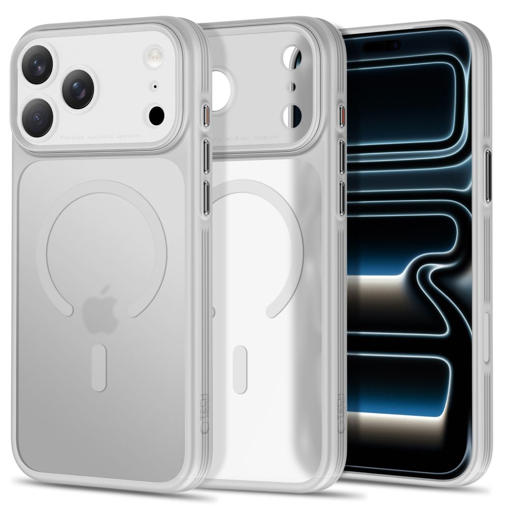 Tech-Protect iPhone 17 Pro/iPhone 18 Pro Kuori MagPrime MagSafe Mattaharmaa