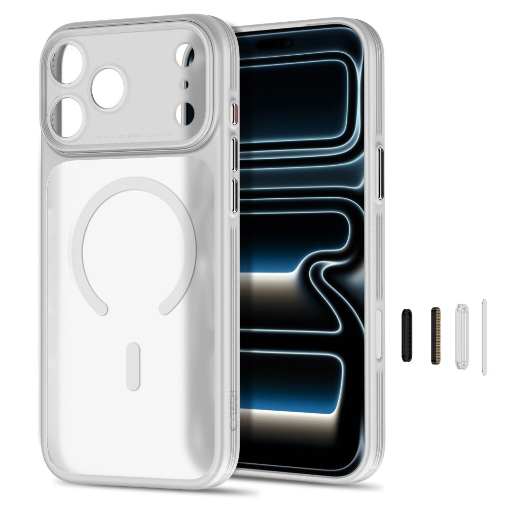 Tech-Protect iPhone 17 Pro/iPhone 18 Pro Kuori MagPrime MagSafe Mattaharmaa