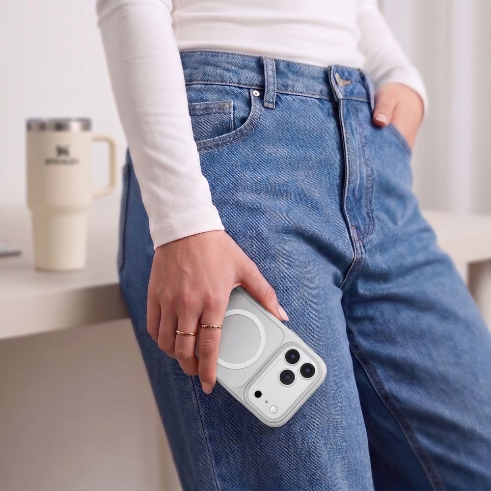 Tech-Protect iPhone 17 Pro/iPhone 18 Pro Kuori MagPrime MagSafe Mattaharmaa
