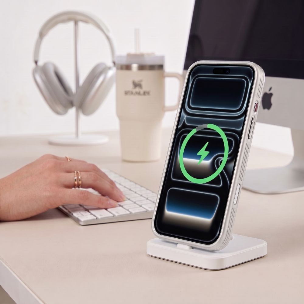 Tech-Protect iPhone 17 Pro Max/iPhone 18 Pro Max Kuori MagPrime MagSafe Mattapintainen Harmaa