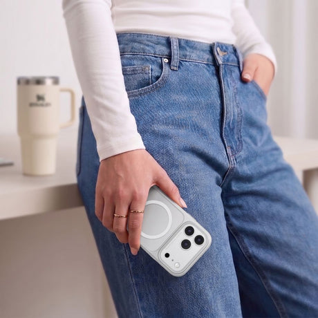 Tech-Protect iPhone 17 Pro Max/iPhone 18 Pro Max Kuori MagPrime MagSafe Mattapintainen Harmaa