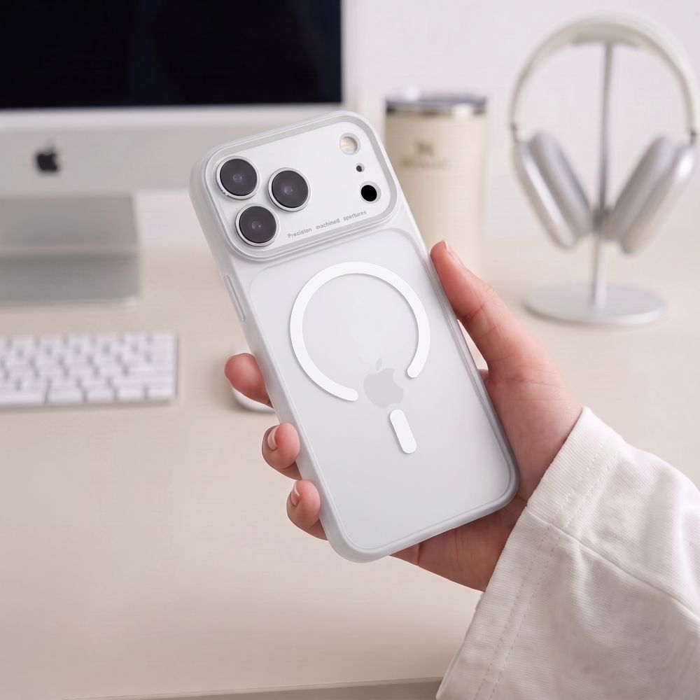Tech-Protect iPhone 17 Pro Max/iPhone 18 Pro Max Kuori MagPrime MagSafe Mattapintainen Harmaa