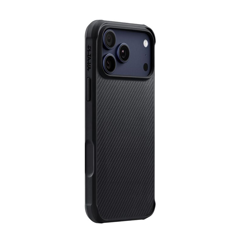 Pitaka iPhone 17 Pro Kuori Cairn MagSafe Musta/Harmaa toimikas