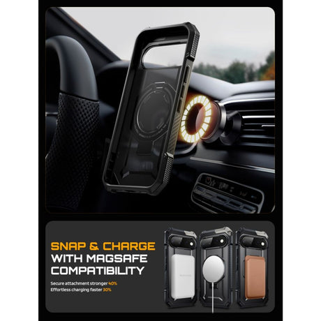 Supcase Google Pixel 11 Pro XL Kuori UB Grip MagSafe Musta