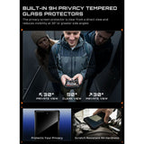 Supcase Samsung Galaxy Z Fold 8 Kuori UB Grip MagSafe Musta