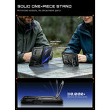 Supcase Samsung Galaxy Z Fold 8 Kuori UB Grip MagSafe Musta