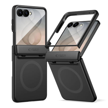 Tech-Protect Samsung Galaxy Z Flip 8 Kuori Aura MagSafe Musta