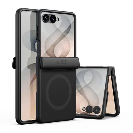 Tech-Protect Samsung Galaxy Z Flip 8 Kuori Aura MagSafe Musta