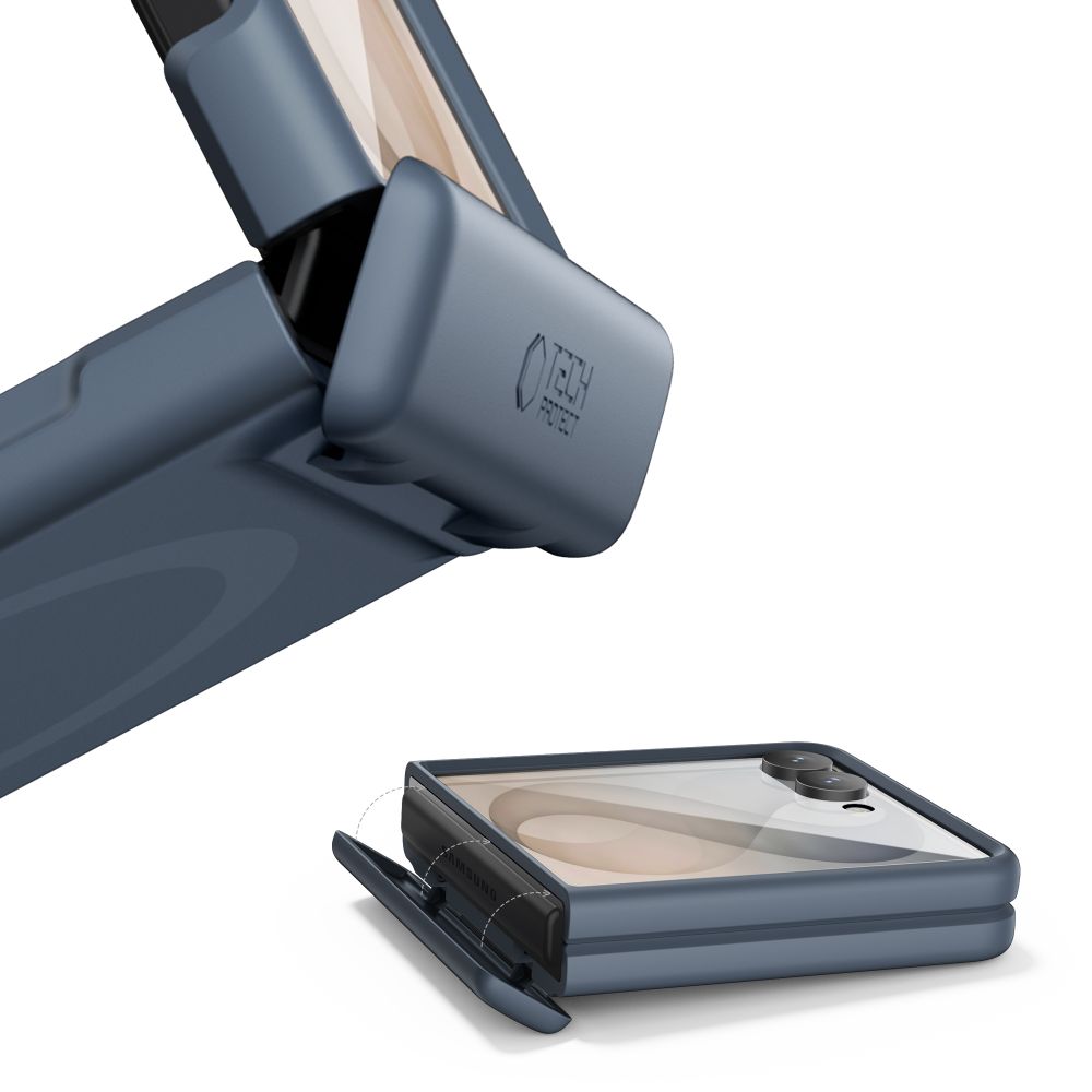 Tech-Protect Samsung Galaxy Z Flip 8 Kuori Aura MagSafe Sininen