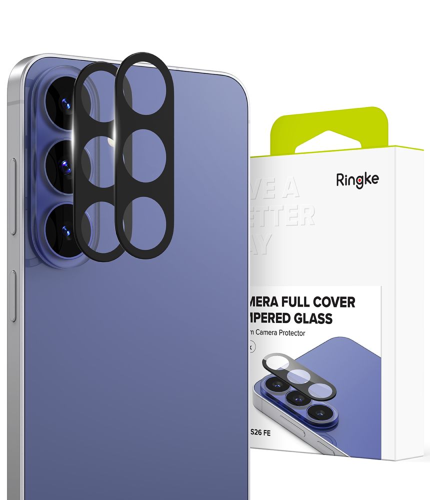 Ringke Samsung Galaxy S26 FE Kameran linssinsuojus Full Cover 2-pack
